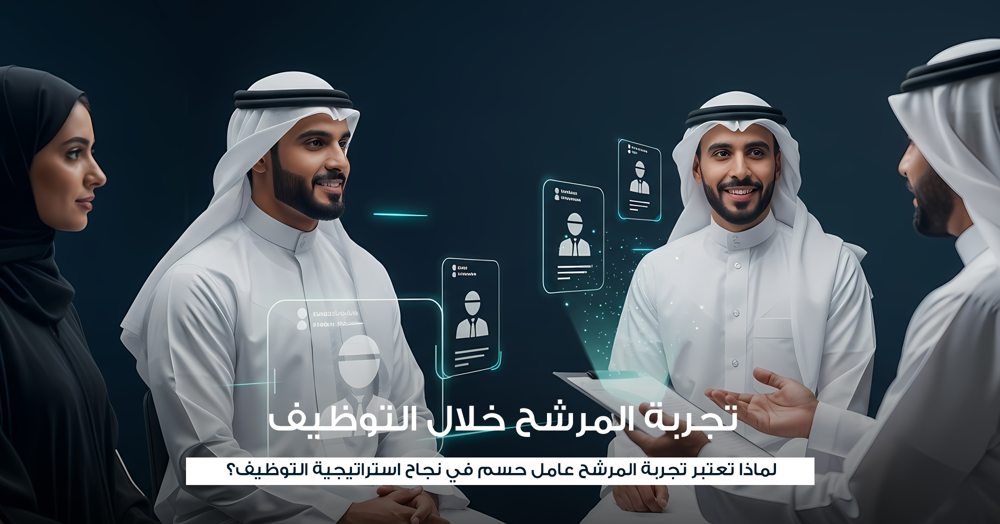 تجربة المرشح خلال التوظيف