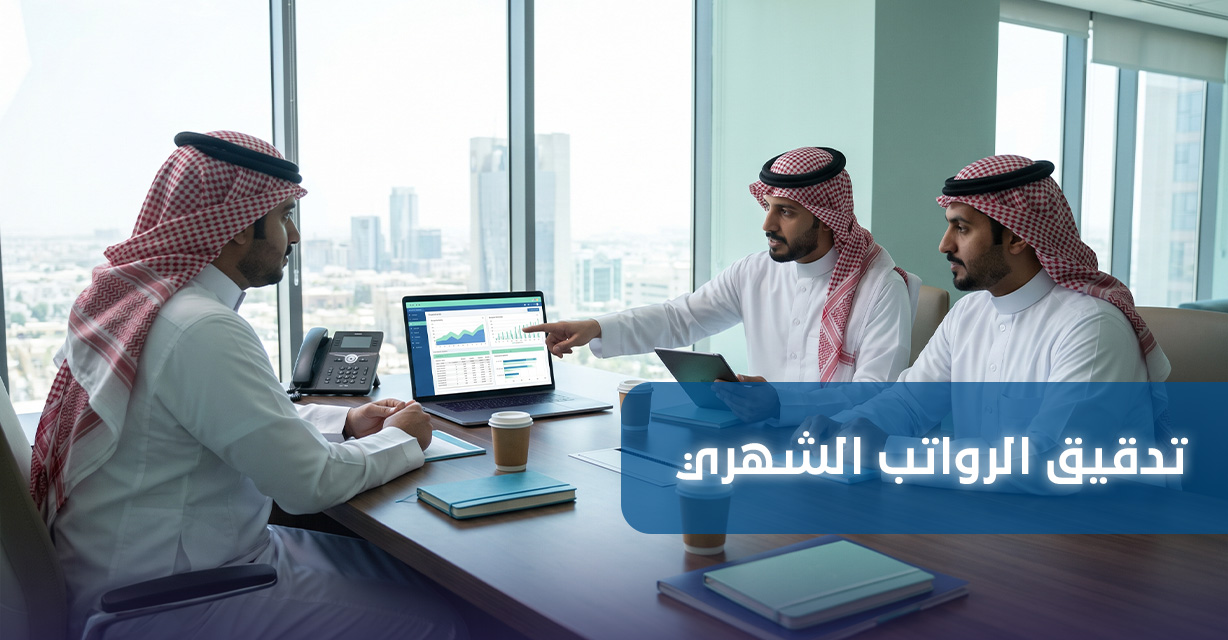 تدقيق الرواتب الشهري