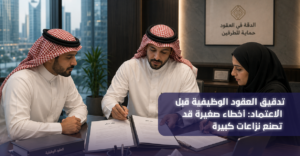 تدقيق العقود الوظيفية