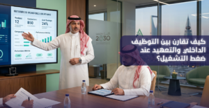 التوظيف الداخلي أم التعهيد